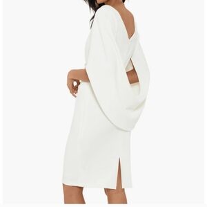 Betsy and Adams 3/4 length sleeve ruched front